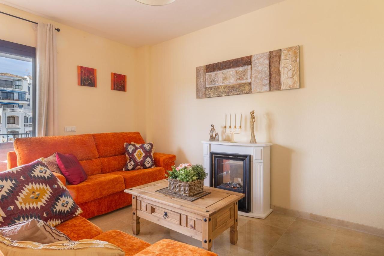 2261-Superb Apt On The Beach, On Duquesa Harbour Manilva Eksteriør bilde